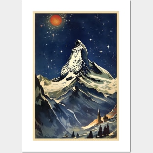 Matterhorn, Zermatt, Switzerland, Poster Posters and Art